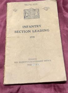 WWII INFANTRY SECTION LEADING BOOKLET