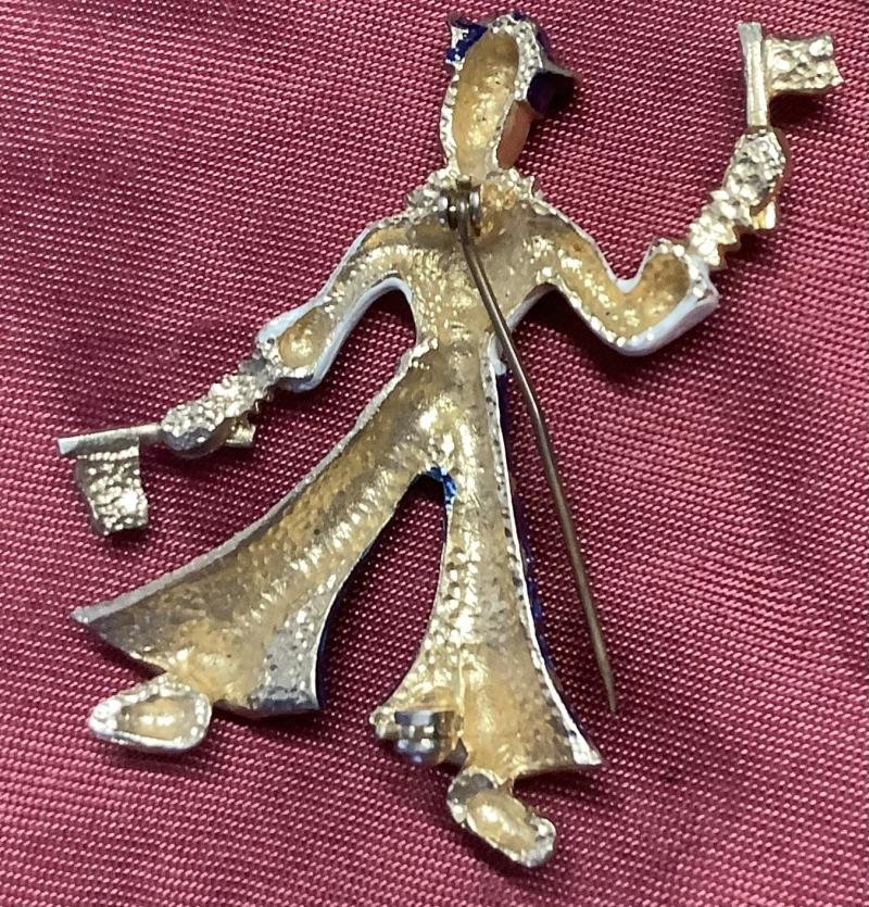 WWII SWEETHEART SAILOR BROOCH — image 2