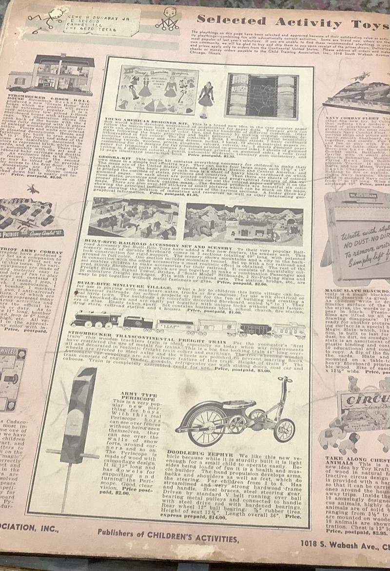 WWII CHILDREN'S ACTIVITIES BOOK — image 3