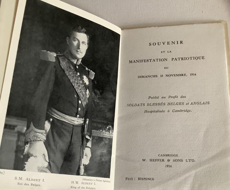 WWI PATRIOTIC FRENCH SOUVENIR — image 2