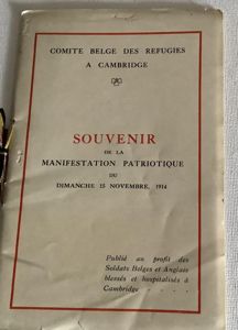 WWI PATRIOTIC FRENCH SOUVENIR
