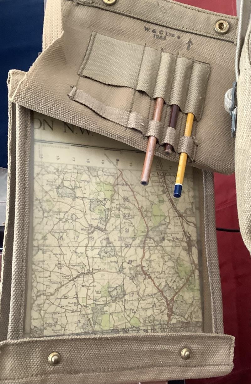 WWII BRITISH ARMY MAP CASE — image 3