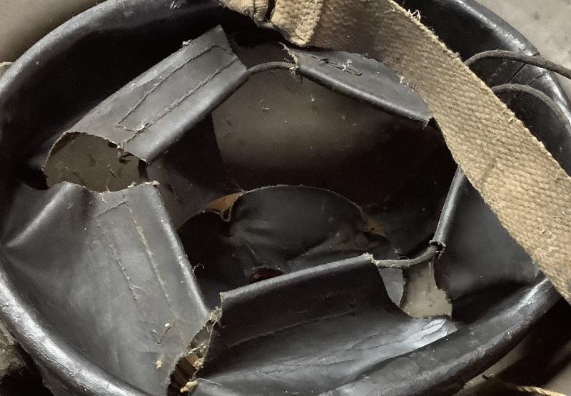 WWII ARP RESCUE HELMET — image 3