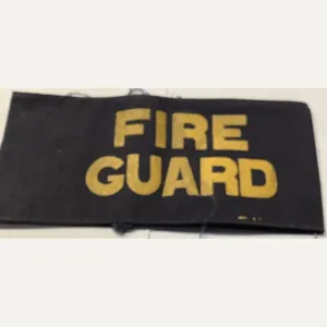 WWII FIREGUARD ARMBAND