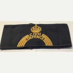WWII CIVIL DEFENCE ARM BAND