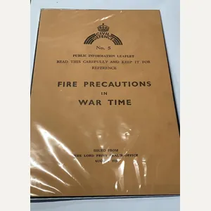 WWII CIVIL DEFENCE LEAFLET
