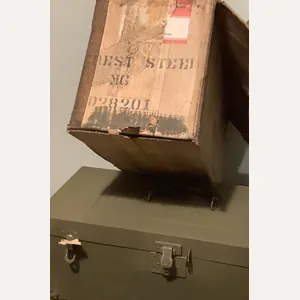 WWII US ARMY MILITARY TOOL BOX M6