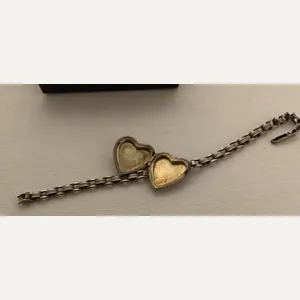 WWII SWEETHEART LOCKET BRACELET