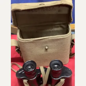 WWII BRITISH ARMY BINOCULARS