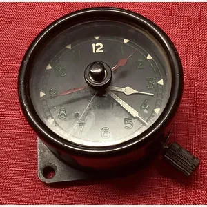 WWII RAF 8 DAY COCKPIT CLOCK