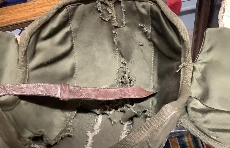 WWII US M4 A2 FLAK HELMET — image 3