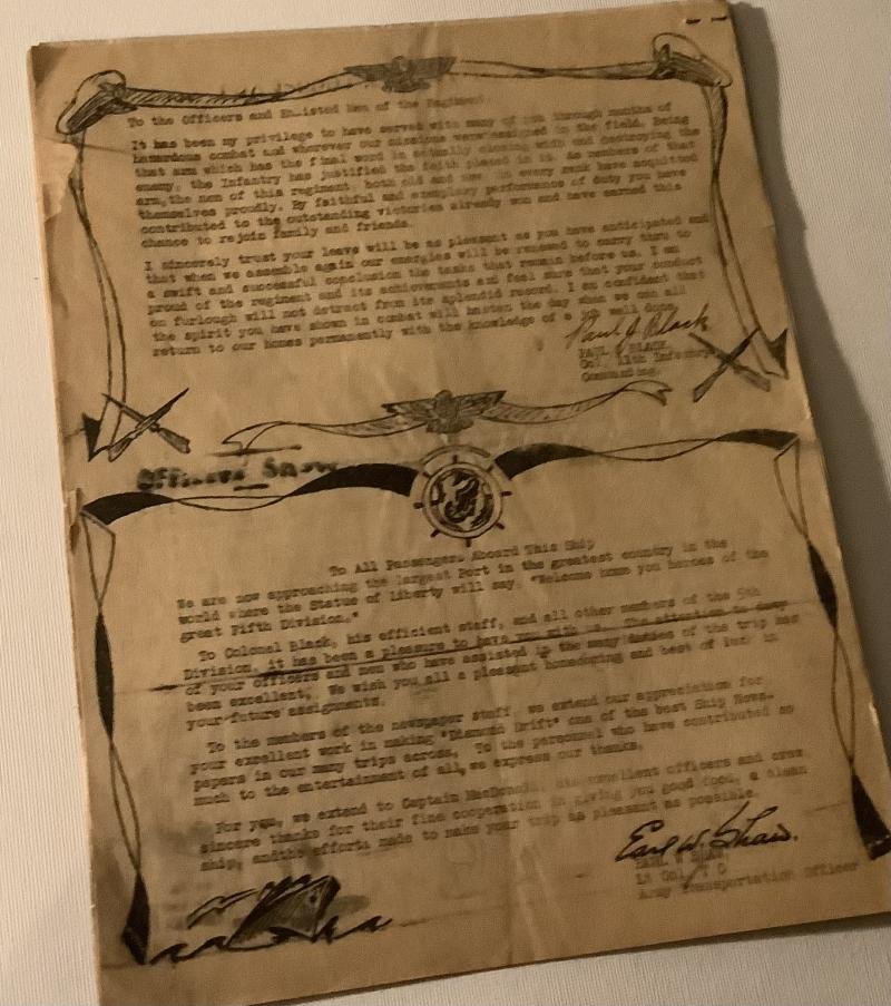 WWII DIAMOND DRIFT SOUVENIR BOOKLET — image 2