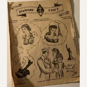 WWII DIAMOND DRIFT SOUVENIR BOOKLET