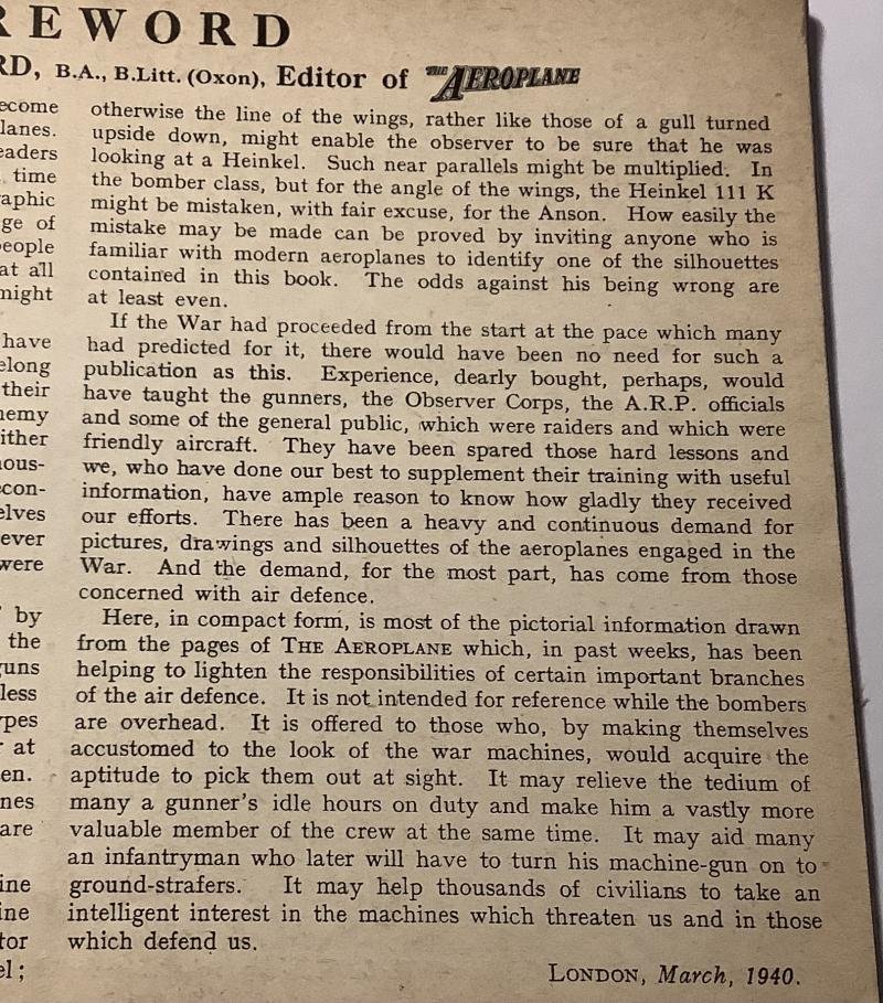 WWII AIRCRAFT RECOGNITION BOOKLET — image 3