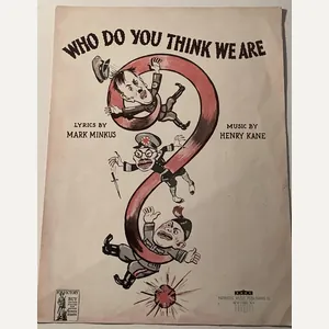 WWII SHEET MUSIC