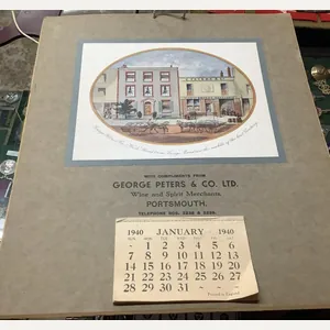 WWII ENGLISH CALENDAR