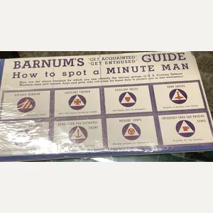 WWII US CIVIL DEFENSE INSIGNIA