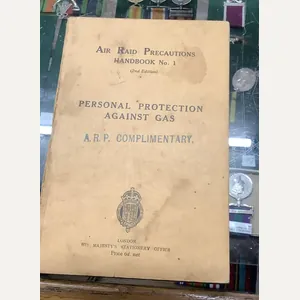 WWII AIR RAID PRECAUTIONS HANDBOOK