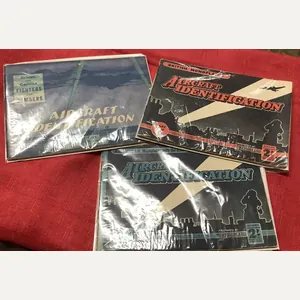 AIRCRAFT RECOGNITION BOOKLETS X 3