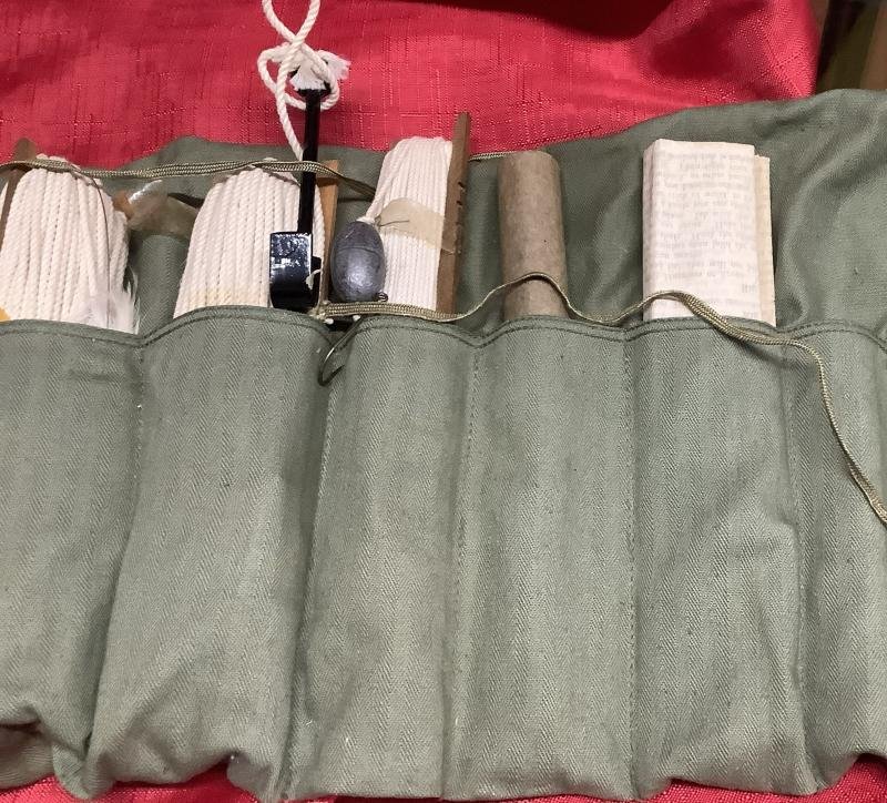 WWII USAAF FISHING KIT (NOT COMPLETE) — image 2