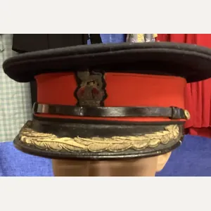 LATE WWI BRITISH STAFF OFFICERS CAP