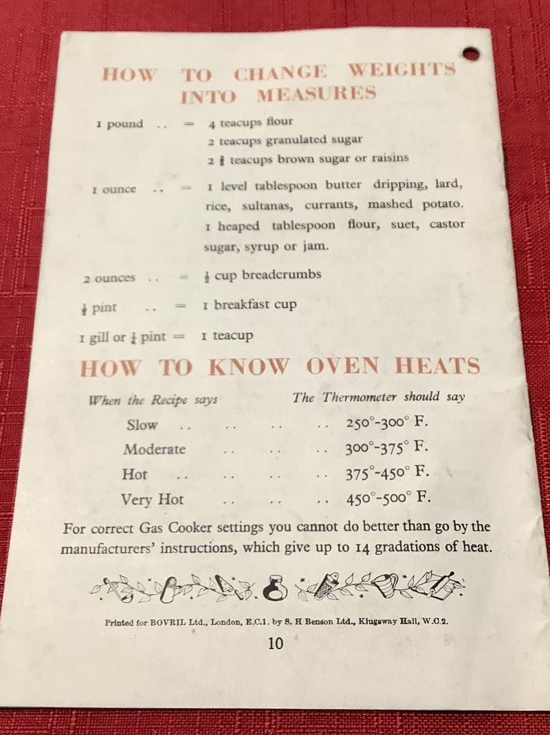 WARTIME COOKERY BOOKLET — image 2
