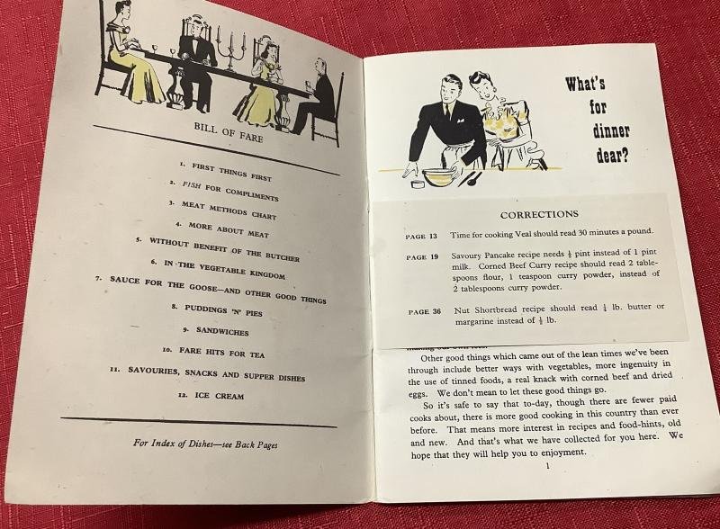 WARTIME COOK BOOK — image 2