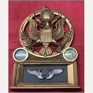 WWII USAAF 8TH AIRFORCE WALL PLAQUE