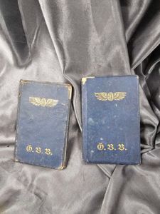 WWII GERMAN CHILDREN SIBLINGS TRAIN PAPERS