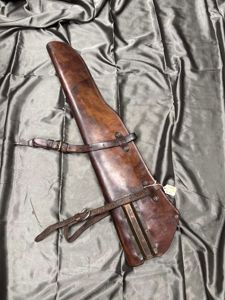 WWII US RIFLE LEATHER SCABBARD