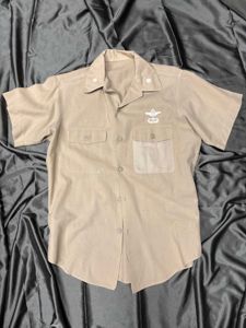 1960's Embroidered Khaki Shirt for Air Force Officer