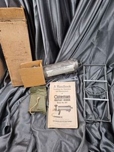 WWII COLEMAN MILITARY BURNER
