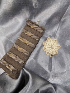 WWII BULLION OFFICER INSIGNIA