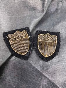 WWII US COAST GUARD BULLION SHIELDS