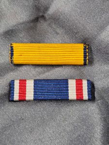 FRENCH MADE BOXER REBELLION AND ARMY PHILIPPINE CAMPAIGN RIBBONS