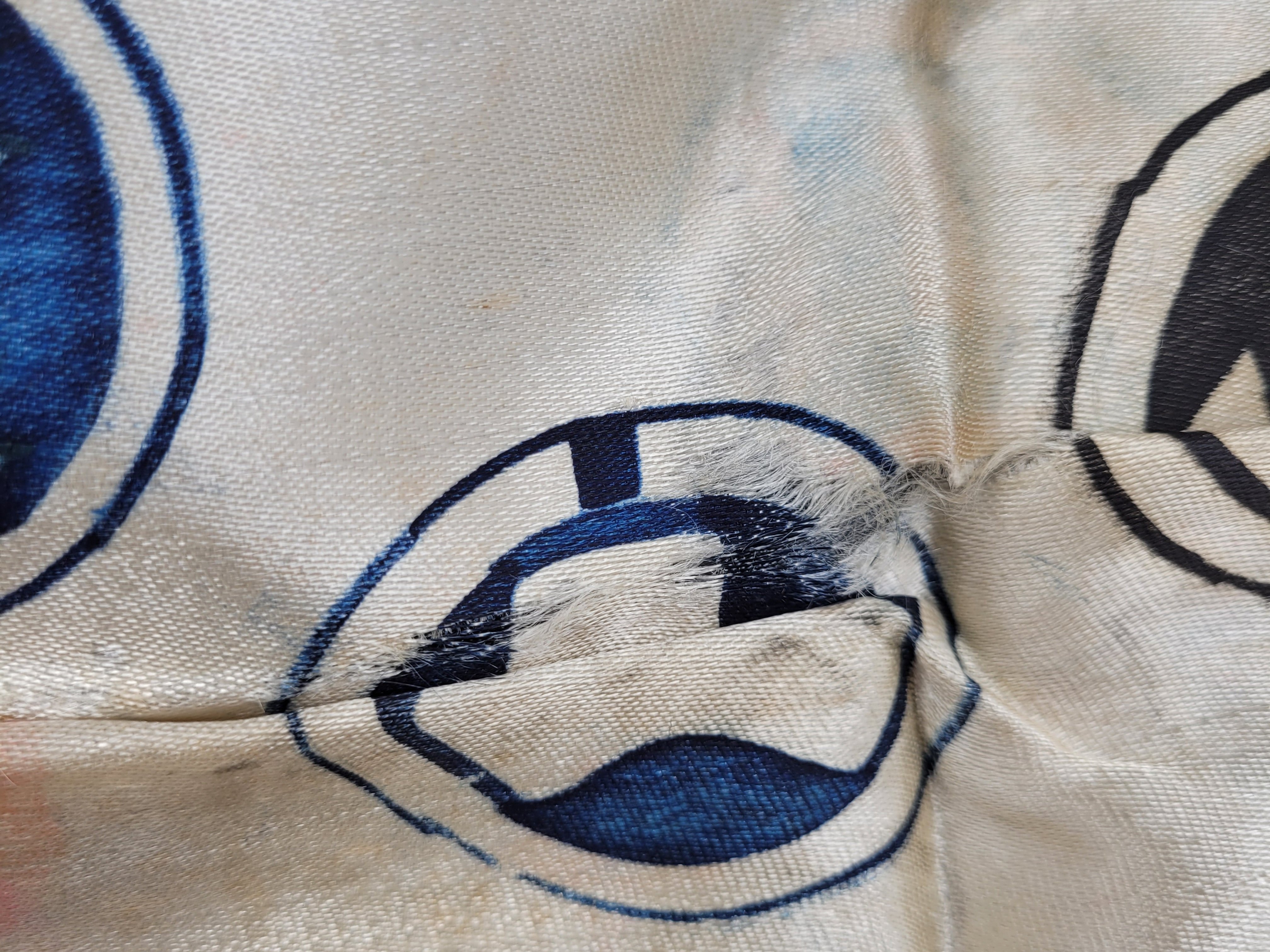 KOREAN WAR PAINTED SILK SCARF — image 4