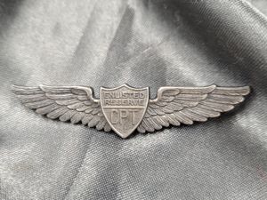WWII ERA ENLISTED RESERVE CAPTAIN WINGS