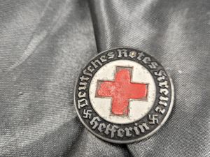 WWII GERMAN DRK HELPERS BADGE