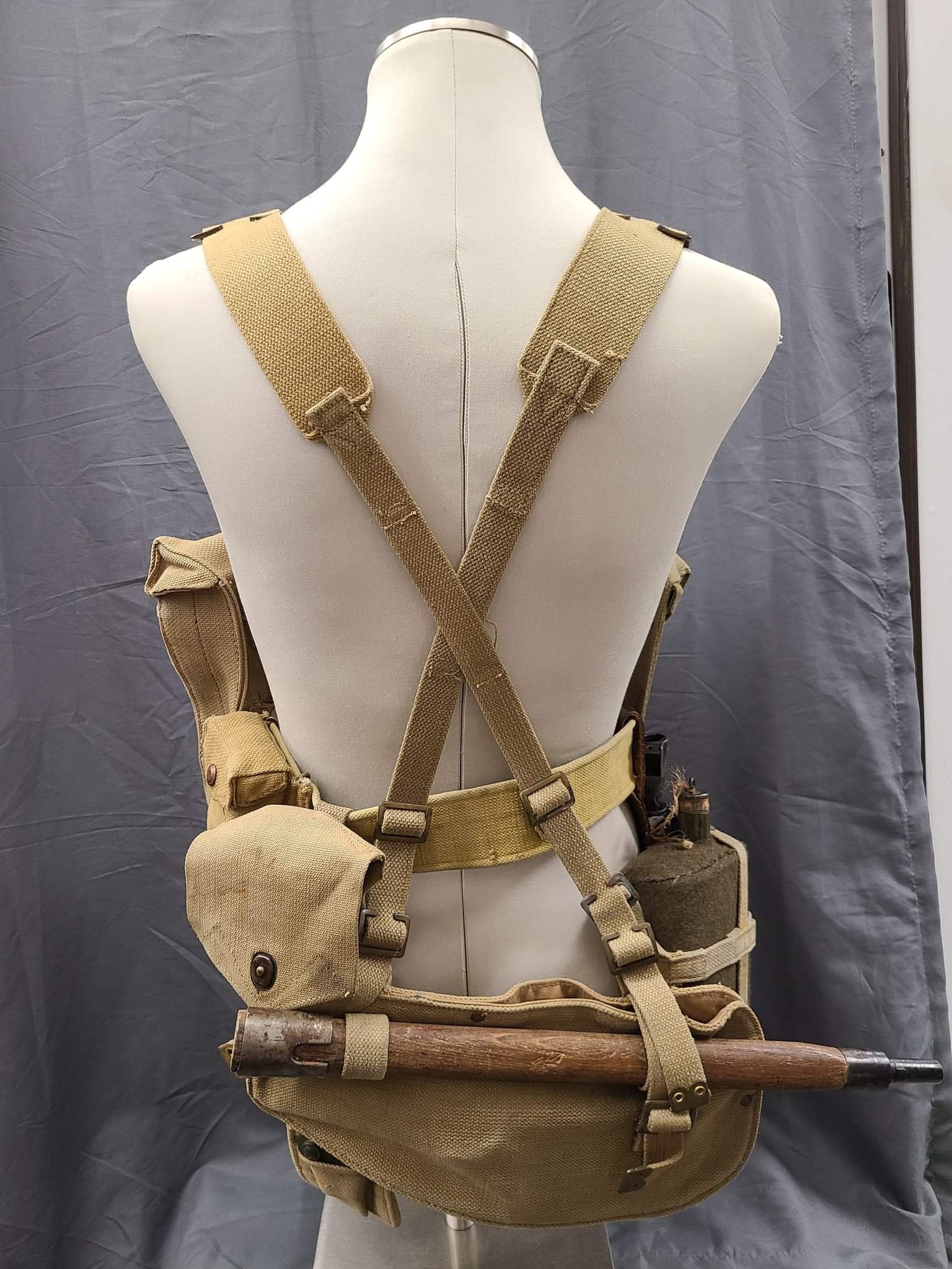 WWII BRITISH FIELD GEAR RIG — image 2