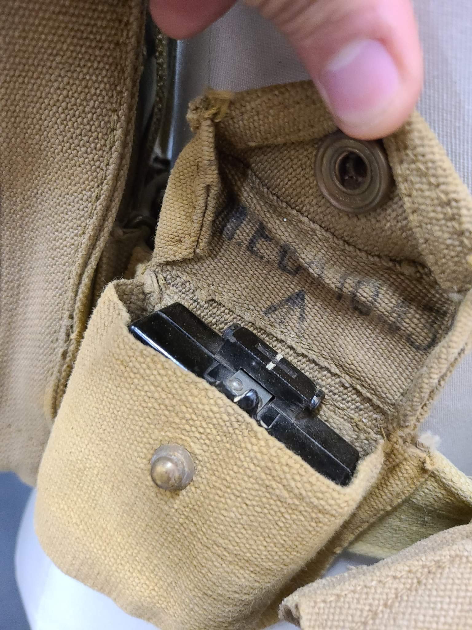 WWII BRITISH FIELD GEAR RIG — image 3