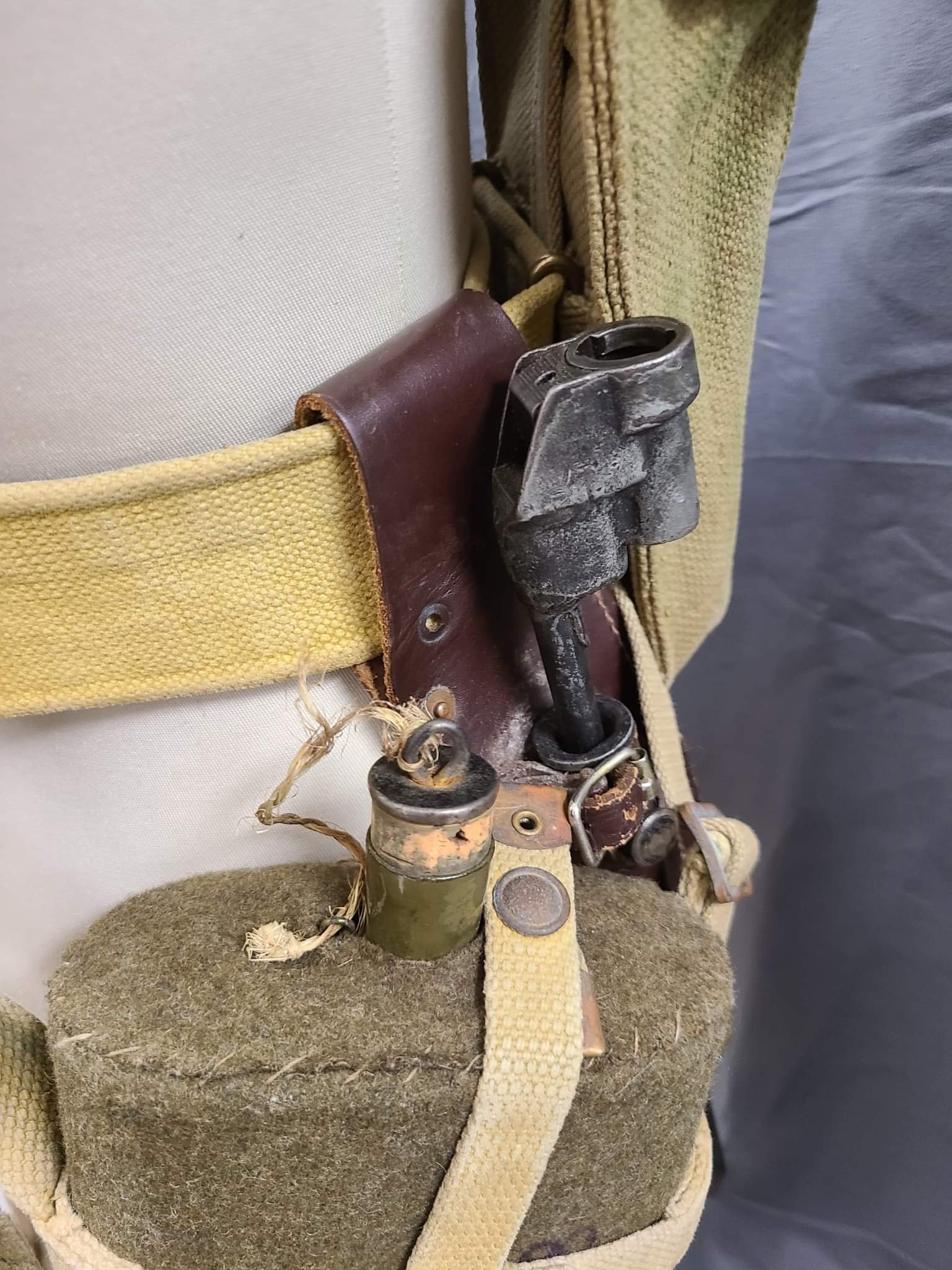 WWII BRITISH FIELD GEAR RIG — image 4