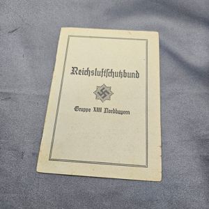 Reichsluftschutzbund Booklet