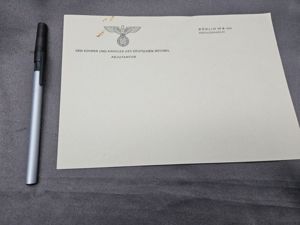 German WWII Hitler Stationary