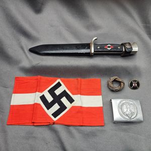 Hitler Youth Dagger w/ Motto & Grouping