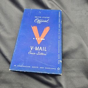 Complete Box of WWII US V-Mail
