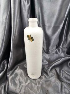 ANTIQUE ARMY MESS STONEWARE BOTTLE