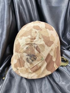 1950's US MARINE CORPS HELMET