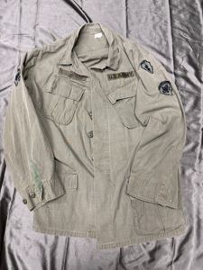 VIETNAM WAR ERA IN COUNTRY US 25TH INFANTRT RIP STOP …