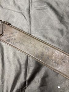 WWII US MARINE CORPS MACHETE SCABBARD