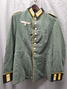 WWII GERMAN NAMED SIGNAL 2ND REGIMENT WAFFENROCK UNIFORM